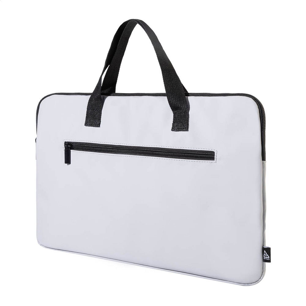 Pubbuk - Laptoptasche aus RPU - grau
