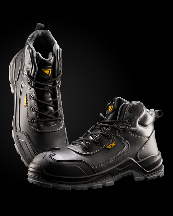 WORKWEAR SHOES IRON S/35 BLACK/LEAD