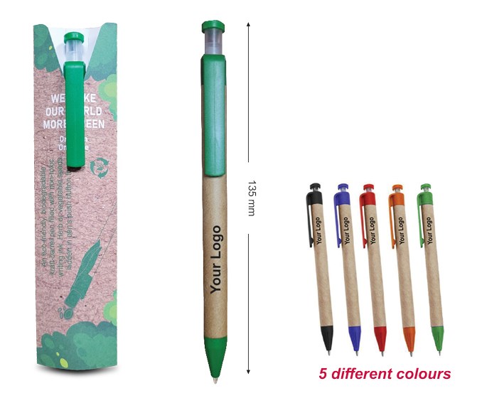 Nachhaltiger Plant-a-Tree Mini-Stift mit Samenkapsel