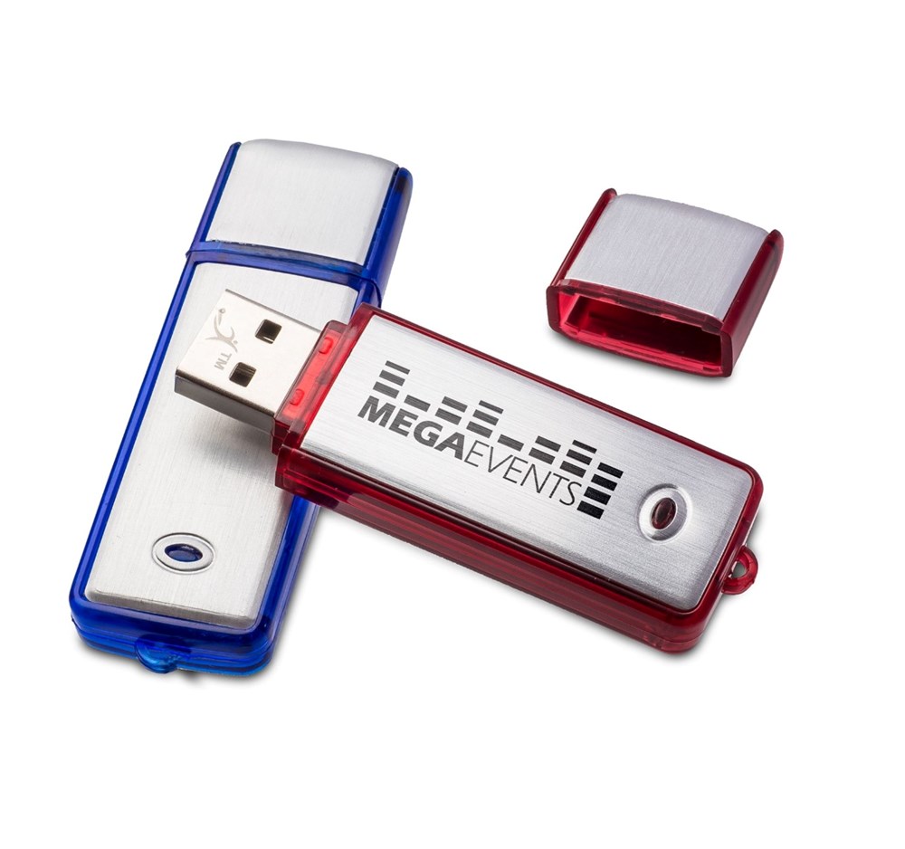 USB-Stick Simpel-Gelb-1 GB