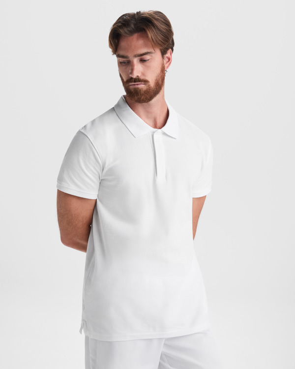 POLOSHIRT ROVER S/S WHITE