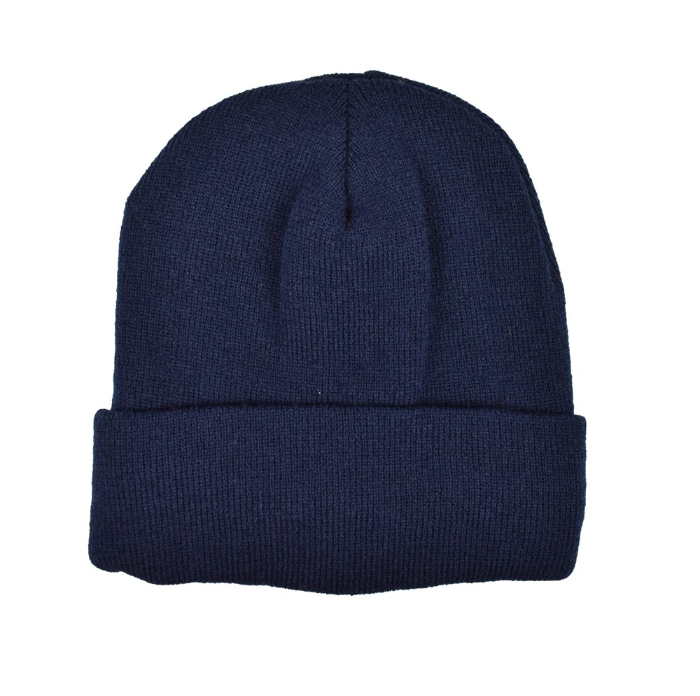 Nilton's Strickmütze mit Fleece - Navy (PMS 533c) / Navy