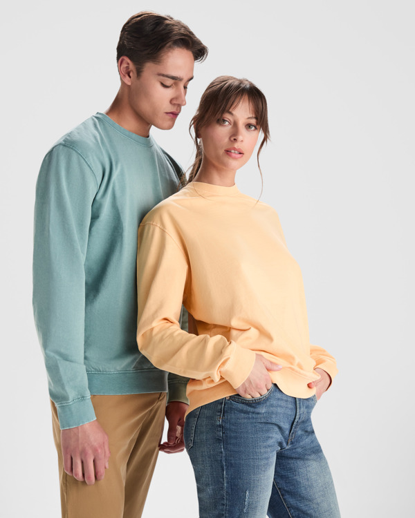 PULLOVER JAYA S/L DUCK GREEN WASH