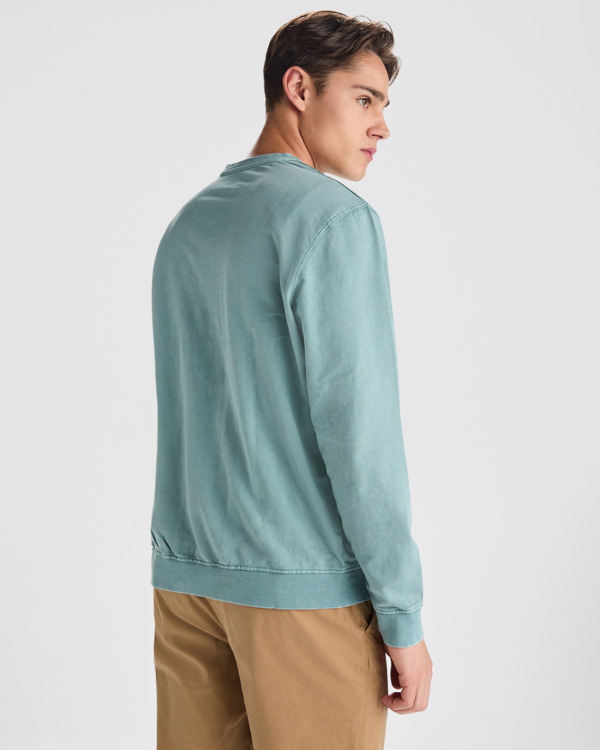 PULLOVER JAYA S/L DUCK GREEN WASH
