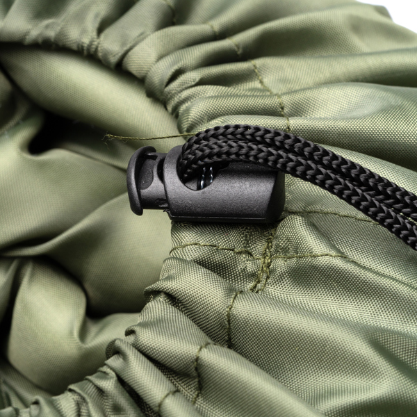 SCHLAFSACK TIDUR S/EINHEITSGRÖSSE MILITAR GREEN