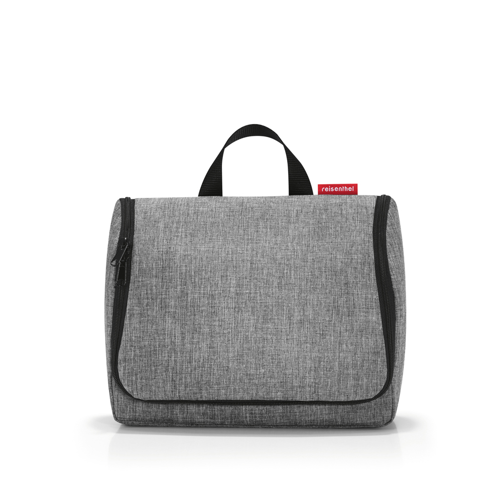 toiletbag XL - twist silver