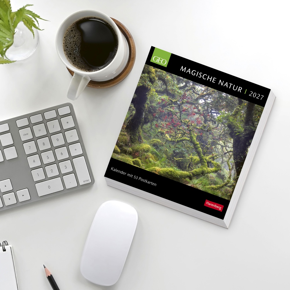 GEO Magische Natur Postkartenkalender