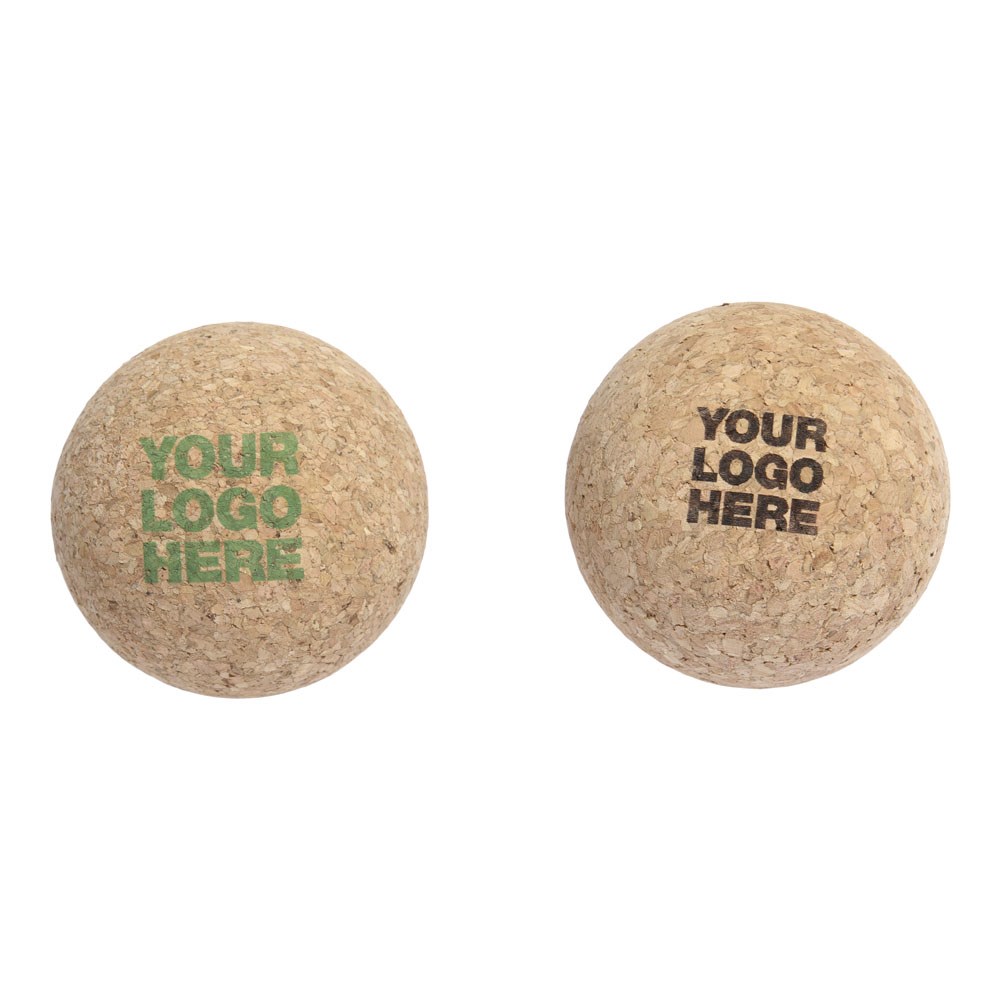 Massageball / Faszienball aus Kork, 8cm, "Made in Europe"