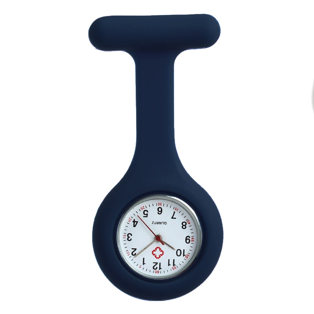 Krankenschwester-Uhr Rose - dunkelblau