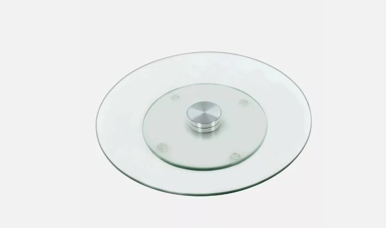 ALPINA Rotating Cake Plate Glass Ø32.2cm- Weiß