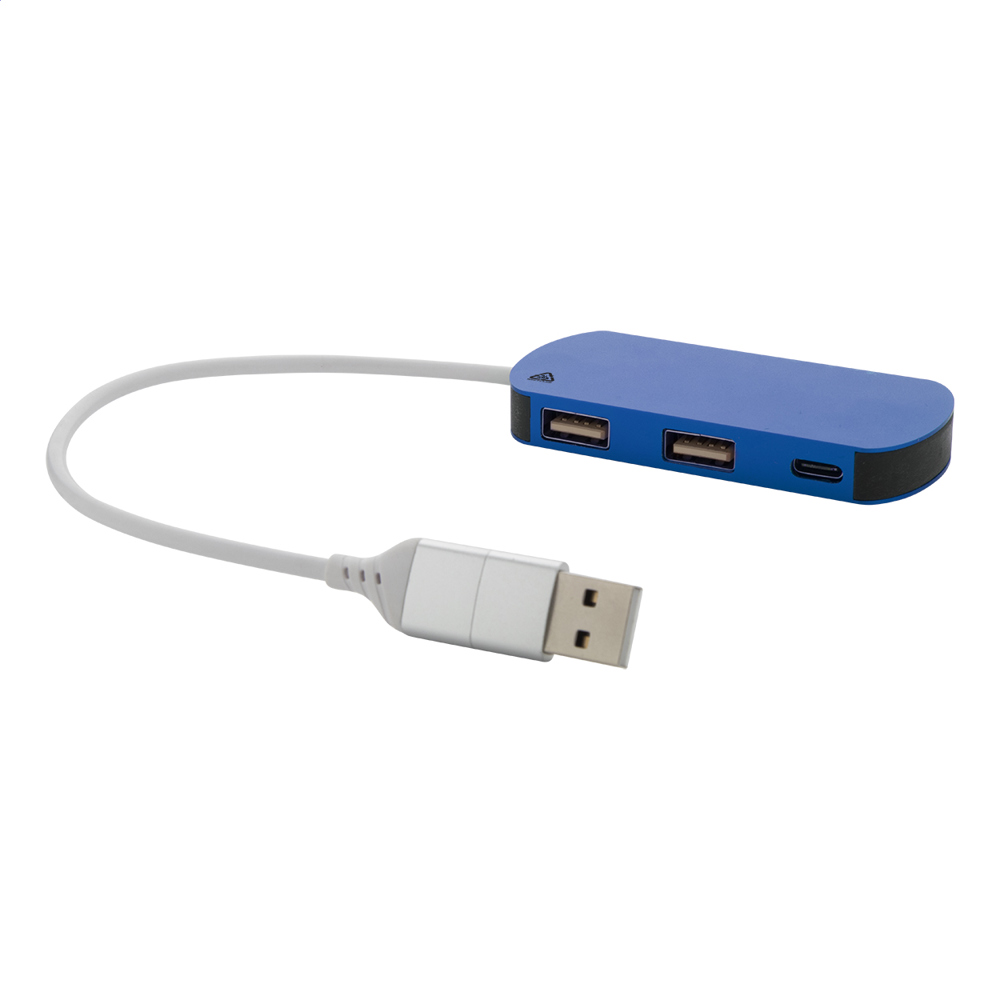 Raluhub - USB Hub - blau