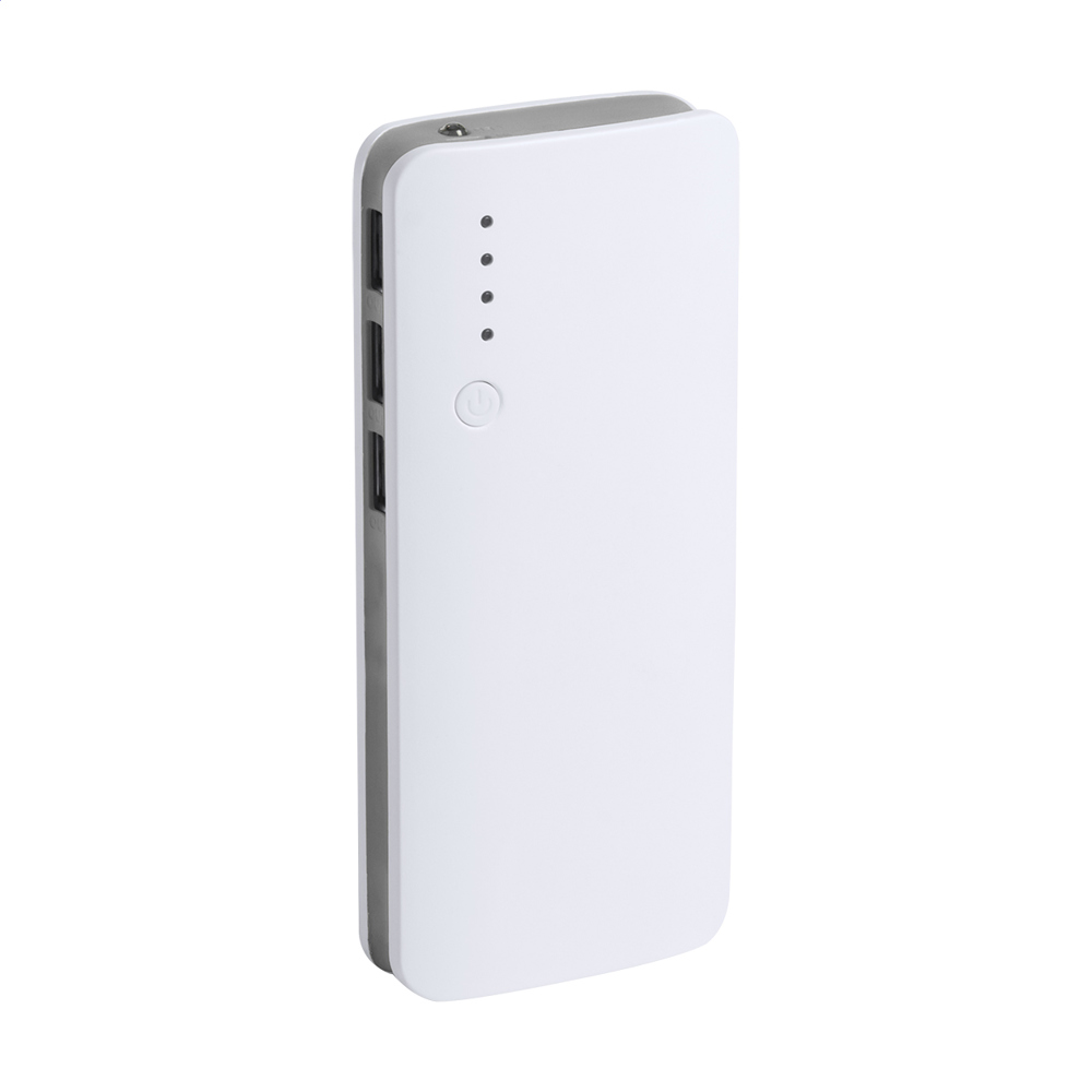 Tenak - Powerbank - aschgrau/weiß
