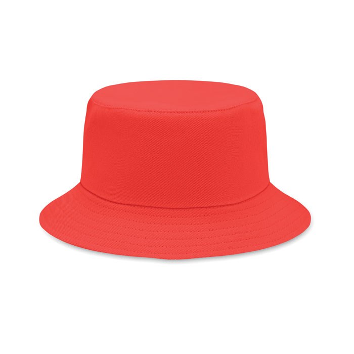 MONTI - Bucket hat polyester 260g/m² - rot