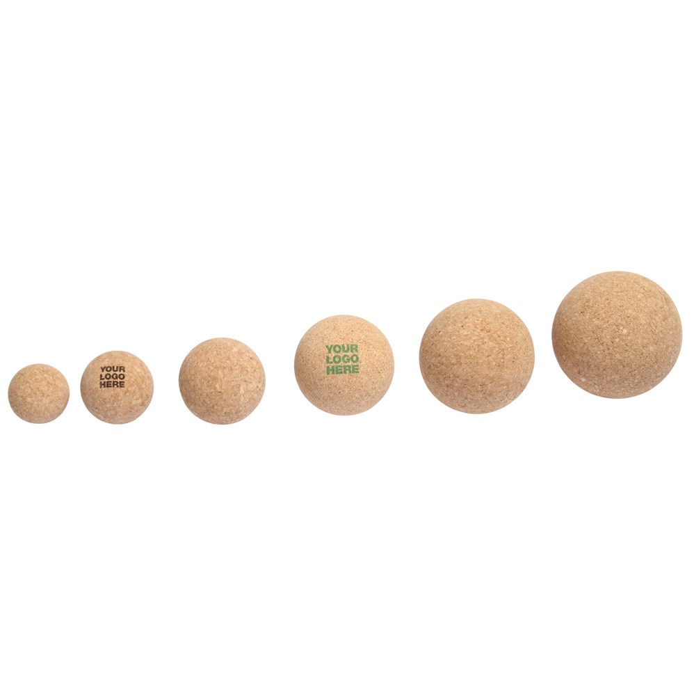 Massageball / Faszienball aus Kork, 8cm, "Made in Europe"