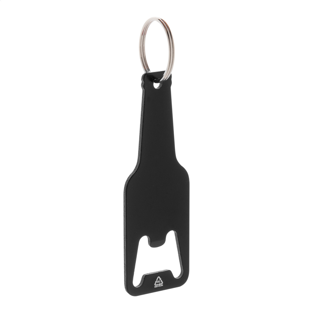 Kaipi - Schlüsselanhänger mit Flaschenöffner - Schwarz