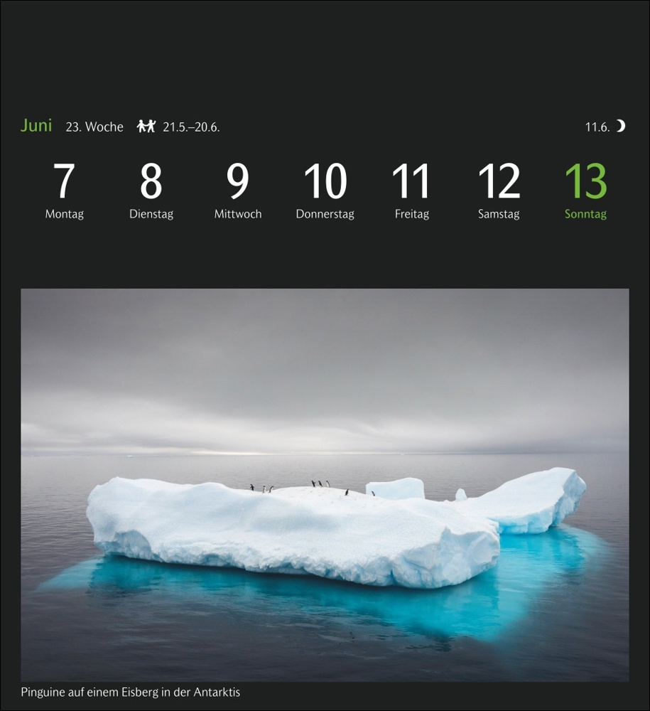 GEO Magische Natur Postkartenkalender